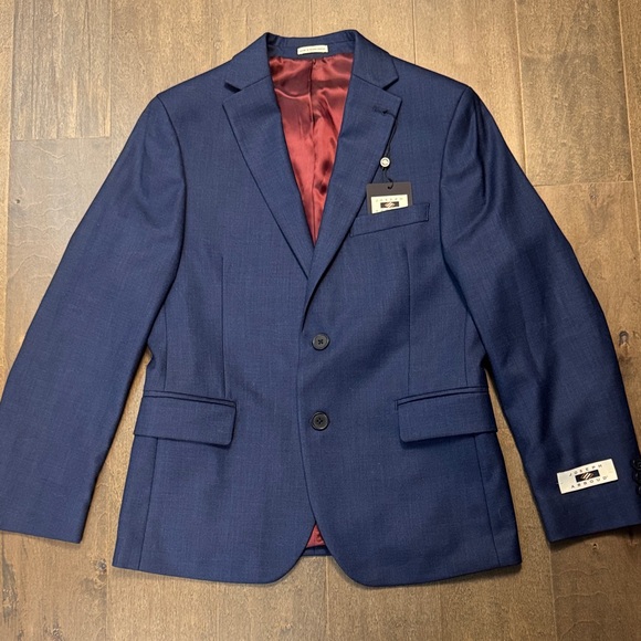 Joseph Abboud Other - Joseph Abboud Dark Blue Blazer with Red Lining